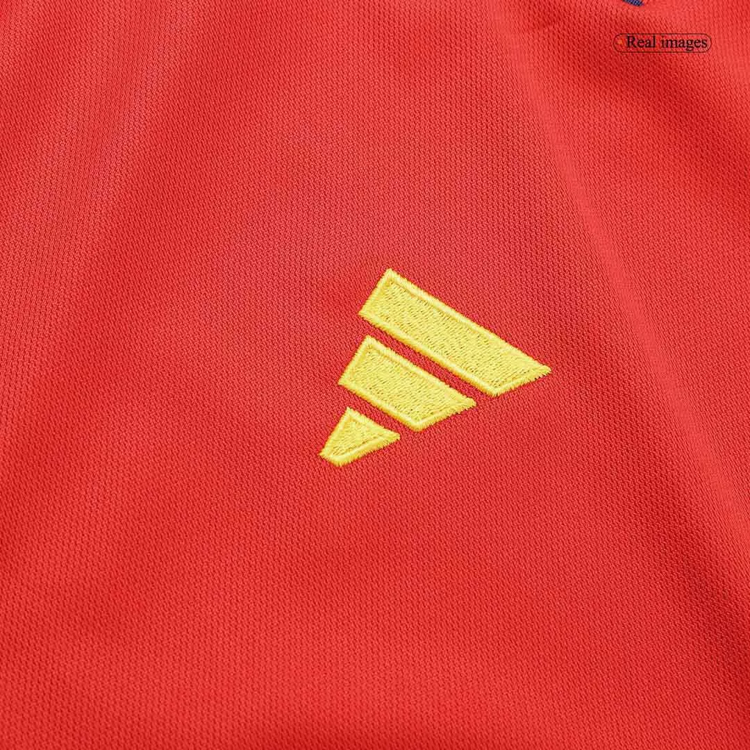 Camiseta de Futbol Local España 2022 Copa del Mundo para Hombre - Version Replica Personalizada - camisetasfutbol
