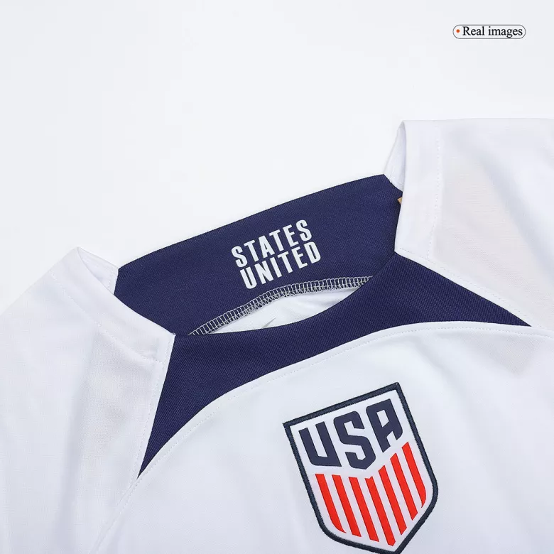 Camiseta USA 2022 Primera Equipación Copa del Mundo Local Hombre - Versión Hincha - camisetasfutbol