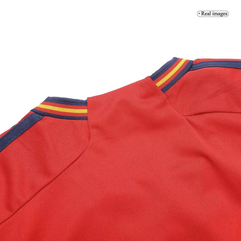 Hombre Camiseta España Gavi #9 Rojo 1ª Equipación 22-24 La Camisa México