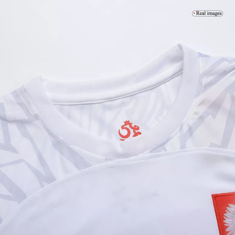 Camiseta Futbol Local Copa del Mundo de Hombre Polonia 2022 con Número de LEWANDOWSKI #9 - camisetasfutbol