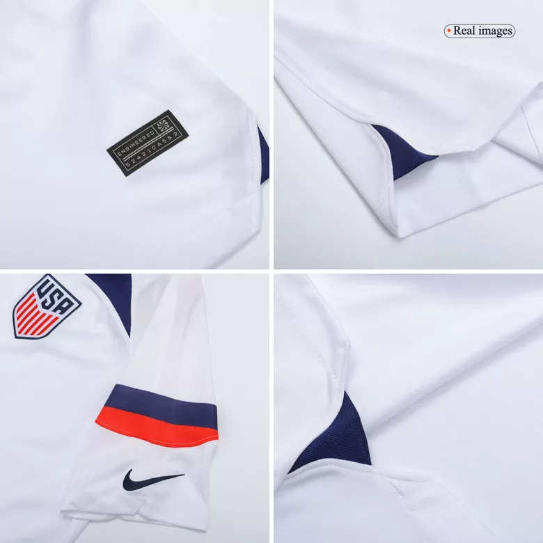 Conjunto Completo USA 2022 Primera Equipación Copa del Mundo Local Hombre (Camiseta + Pantalón Corto + Calcetines) - camisetasfutbol