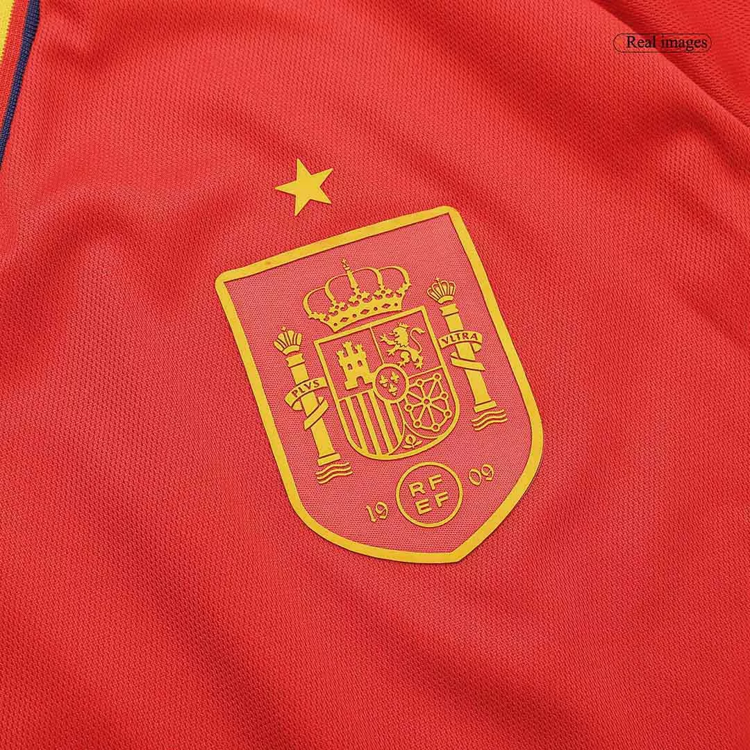 Camiseta de Futbol Local España 2022 Copa del Mundo para Hombre - Version Replica Personalizada - camisetasfutbol
