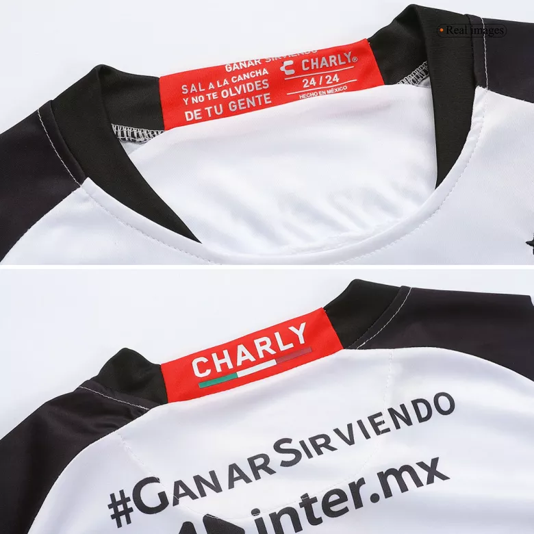 Miniconjunto Atlas de Guadalajara 2022/23 Segunda Equipación Visitante Niño (Camiseta + Pantalón Corto) Charly - camisetasfutbol