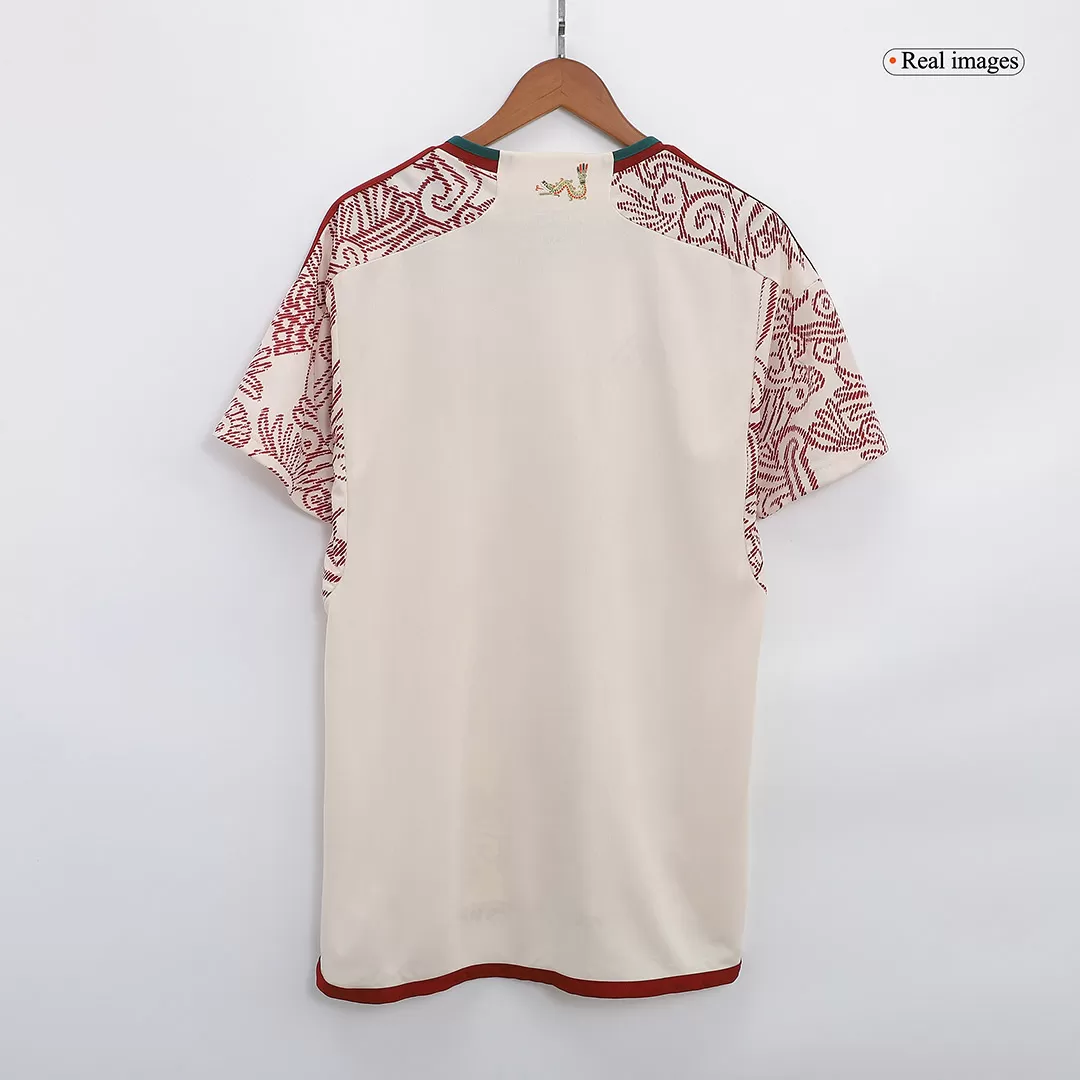 Camisetas Regalo de Futbol Visitante Mexico 2022 Copa del Mundo para Hombre - Version Replica Personalizada - camisetasfutbol