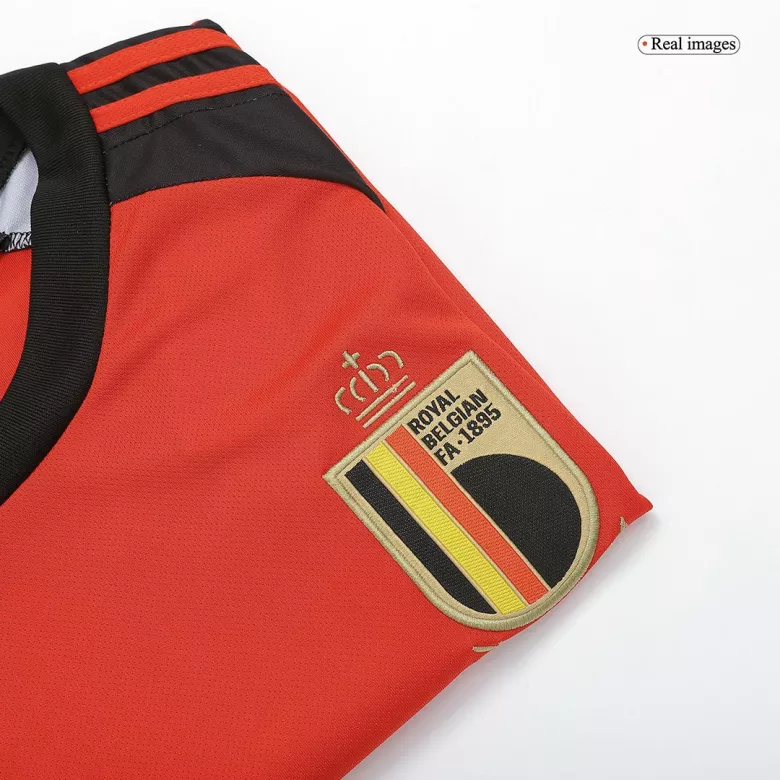 Camiseta Futbol Local Copa del Mundo de Hombre Bélgica 2022 con Número de E. HAZARD #10 - camisetasfutbol