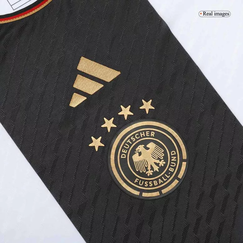 Camiseta Auténtica GORETZKA #8 Alemania 2022 Primera Equipación Copa del Mundo Local Hombre - Versión Jugador - camisetasfutbol