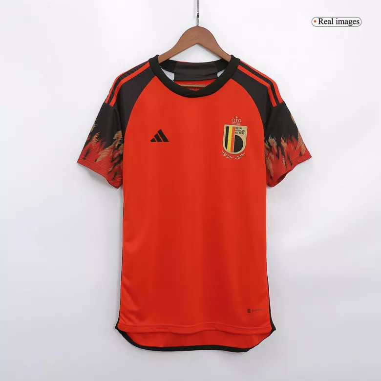 Camiseta Bélgica 2022 Primera Equipación Copa del Mundo Local Hombre - Versión Hincha - camisetasfutbol
