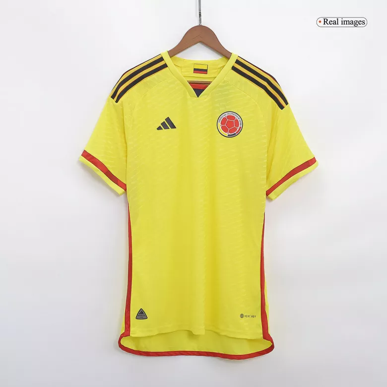 Camiseta de Futbol Local Colombia 2022 para Hombre - Versión Jugador Personalizada - camisetasfutbol