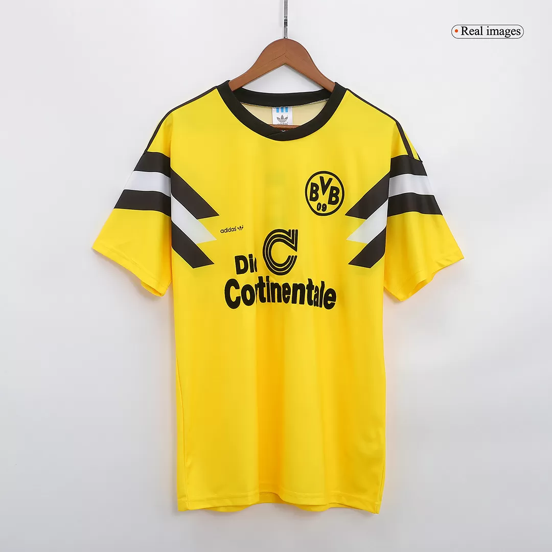 Fanion Borussia Dortmund 1989 – Objet De Collection Foot, Jaune Et Noir