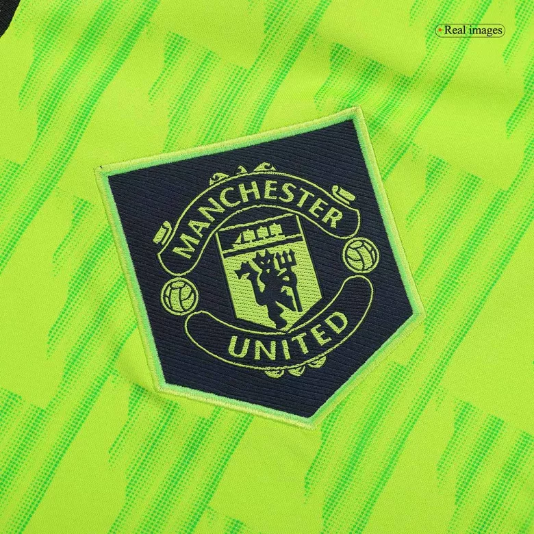 Camiseta SANCHO #25 Manchester United 2022/23 Tercera Equipación Hombre - Versión Hincha - camisetasfutbol