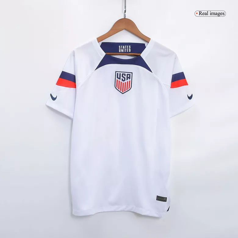 Camiseta Futbol Local Copa del Mundo de Hombre USA 2022 con Número de ERTZ #8 - camisetasfutbol