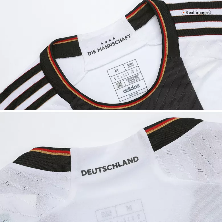 Camiseta Auténtica SANÉ #19 Alemania 2022 Primera Equipación Copa del Mundo Local Hombre - Versión Jugador - camisetasfutbol