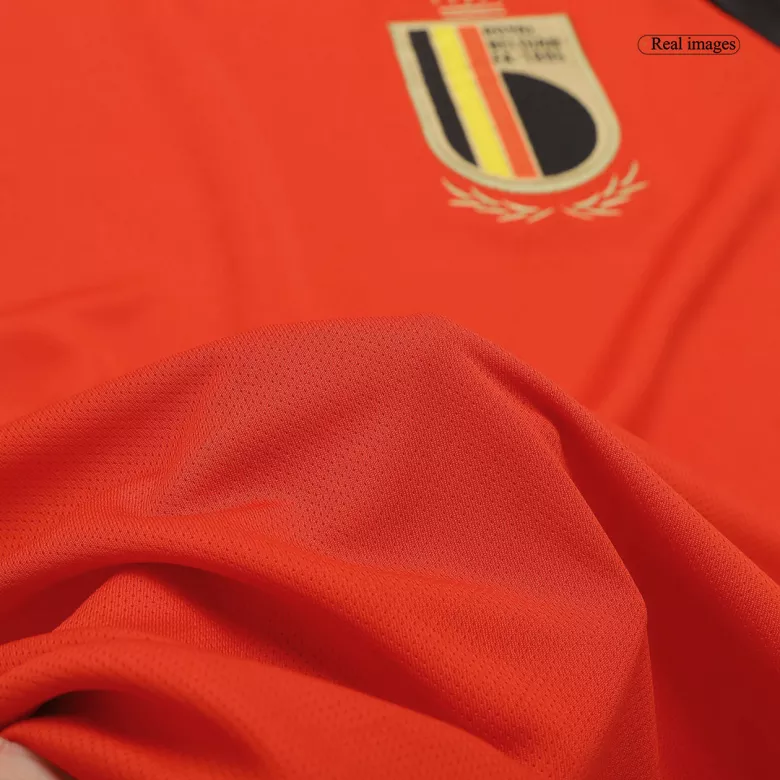 Camiseta Futbol Local Copa del Mundo de Hombre Bélgica 2022 con Número de DE BRUYNE #7 - camisetasfutbol