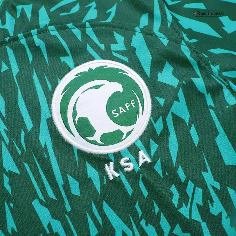Camiseta de Futbol Visitante Saudi Arabia 2022 Copa del Mundo para Hombre - Version Hincha Personalizada - camisetasfutbol