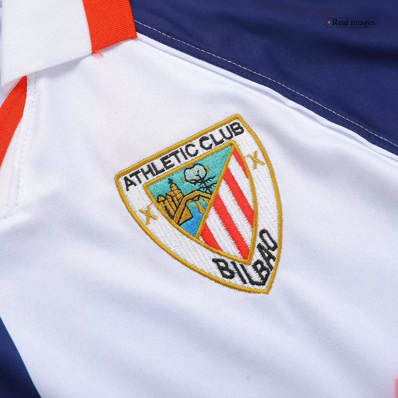 Camiseta Retro 1997/98 Athletic Club de Bilbao Segunda Equipación Visitante Hombre - Versión Hincha - camisetasfutbol