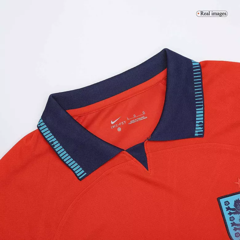 Camiseta Futbol Visitante Copa del Mundo de Hombre Inglaterra 2022 con Número de STERLING #10 - camisetasfutbol