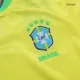 Miniconjunto Brazil 2022 Primera Equipación Local Niño (Camiseta + Pantalón Corto) - camisetasfutbol