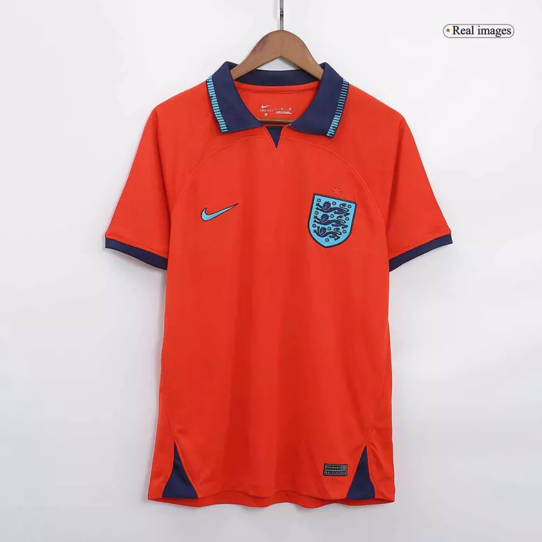 Camiseta Futbol Visitante Copa del Mundo de Hombre Inglaterra 2022 con Número de STERLING #10 - camisetasfutbol