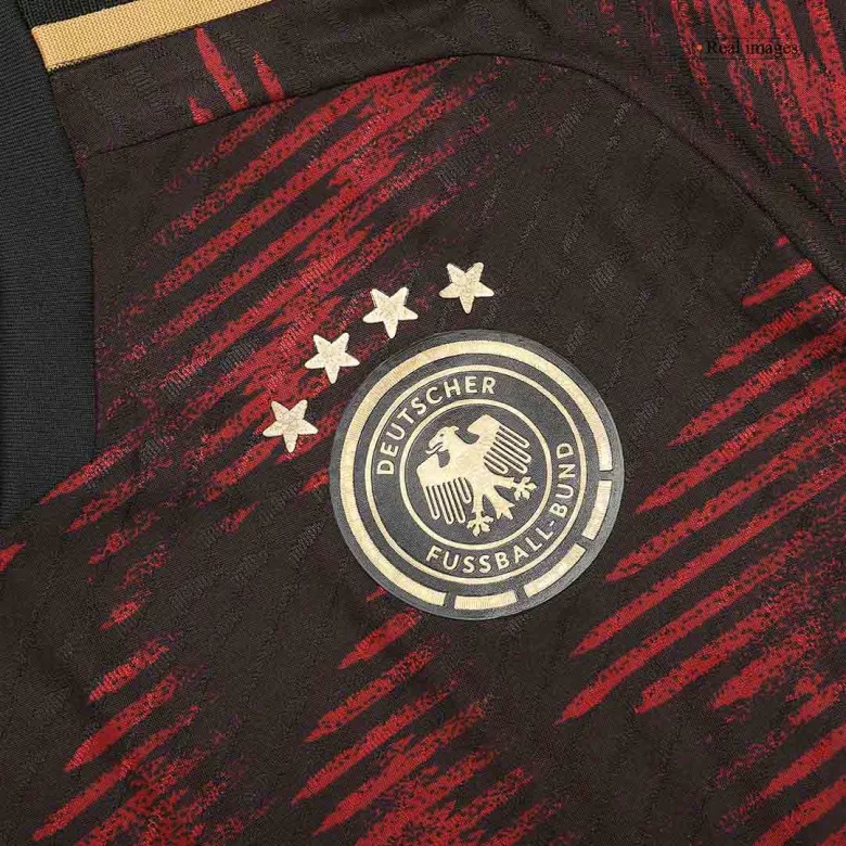 Camiseta Auténtica KIMMICH #6 Alemania 2022 Segunda Equipación Visitante Copa del Mundo Hombre - Versión Jugador - camisetasfutbol