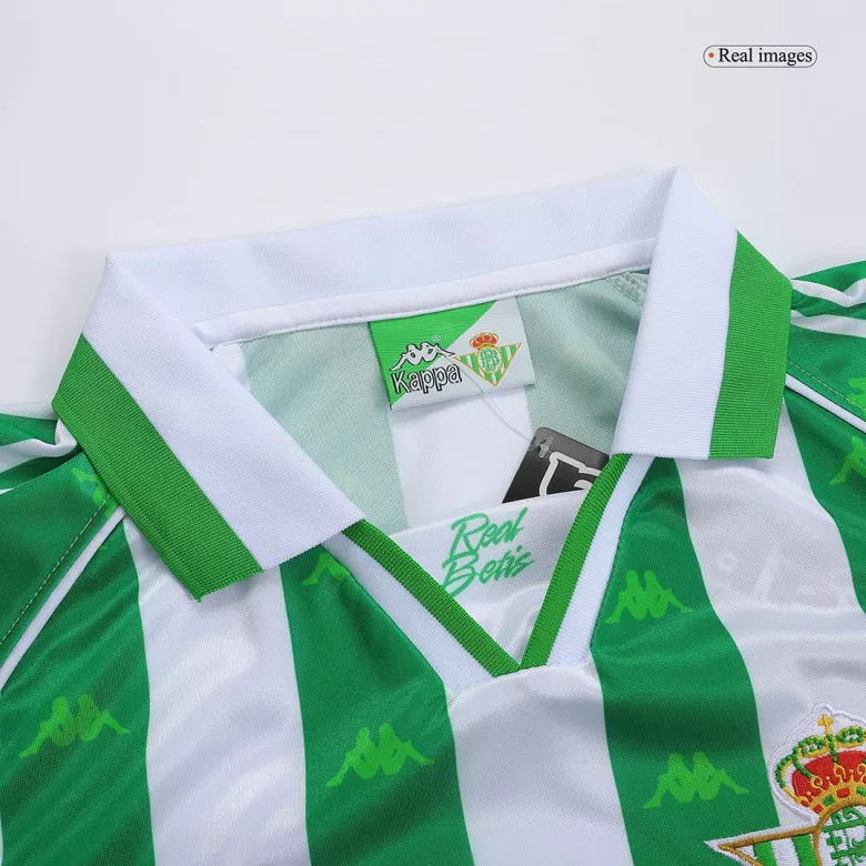 Camiseta Retro 1995/96 Real Betis Primera Equipación Local Hombre - Versión Hincha - camisetasfutbol