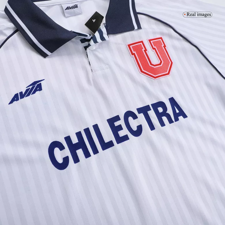Camiseta Retro 1994/95 Club Universidad de Chile Segunda Equipación Visitante Hombre - Versión Hincha - camisetasfutbol