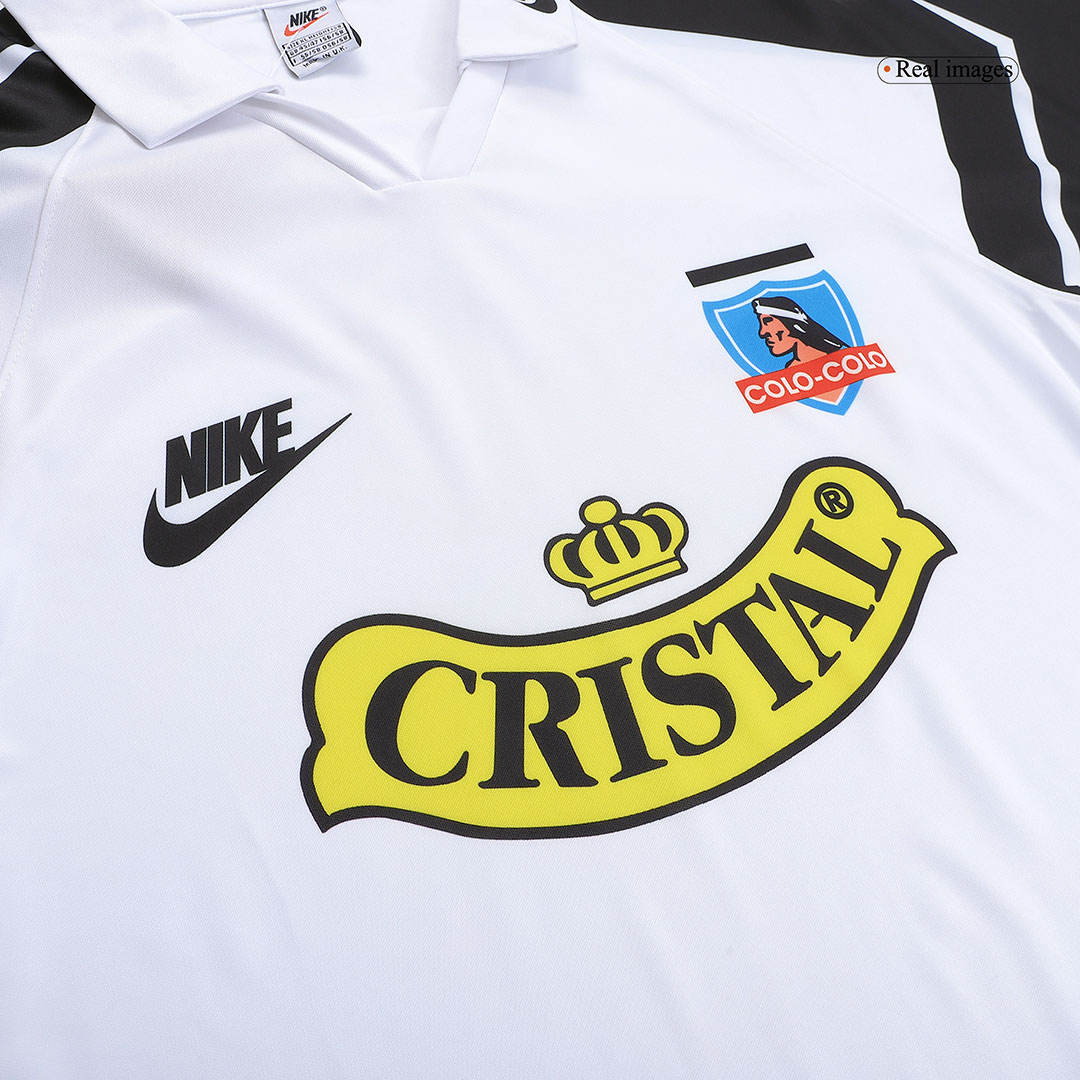 Camiseta Futbol Colo Colo Primera Equipación Retro Clásica 1995