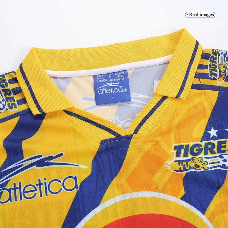 Camiseta Retro 1997/98 Tigres UANL Primera Equipación Local Hombre - Versión Hincha - camisetasfutbol