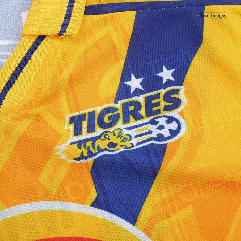 Camiseta Retro 1997/98 Tigres UANL Primera Equipación Local Hombre - Versión Hincha - camisetasfutbol