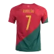 Camiseta Futbol Local Copa del Mundo de Hombre Portugal 2022 con Número de RONALDO #7 - camisetasfutbol