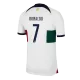 Camiseta Futbol Visitante Copa del Mundo de Hombre Portugal 2022 con Número de RONALDO #7 - camisetasfutbol
