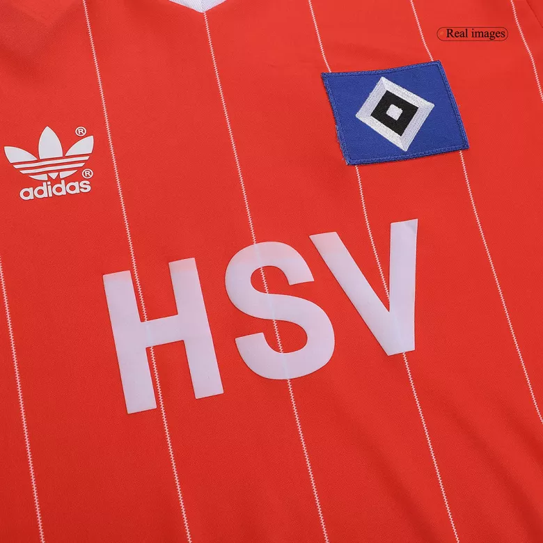 Camiseta Retro 1983/84 HSV Hamburg Primera Equipación Local Hombre - Versión Hincha - camisetasfutbol