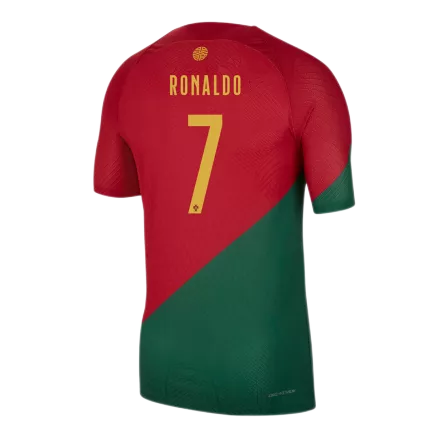 Camiseta Auténtica RONALDO #7 Portugal 2022 Primera Equipación Copa del Mundo Local Hombre - Versión Jugador - camisetasfutbol