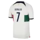 Camiseta Auténtica RONALDO #7 Portugal 2022 Segunda Equipación Visitante Copa del Mundo Hombre Nike - Versión Jugador - camisetasfutbol