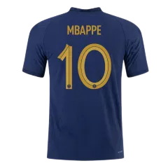 Camiseta Futbol Local Copa del Mundo de Hombre Francia 2022 con Número de MBAPPE #10 -Version Jugador - camisetasfutbol