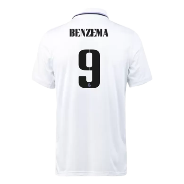 Camiseta Futbol Local de Hombre Real Madrid 2022/23 con Número de BENZEMA #9 - camisetasfutbol