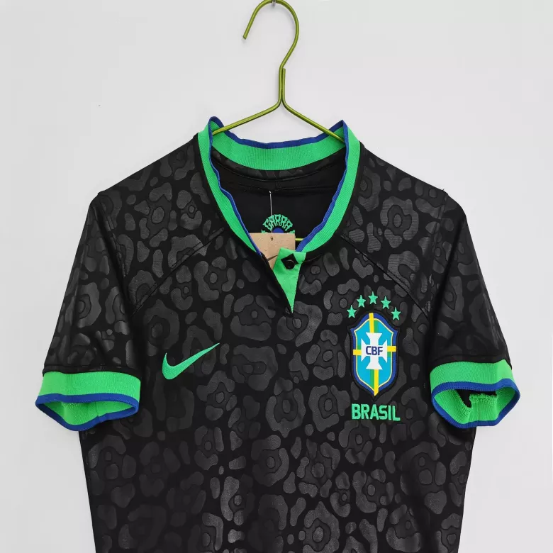 Camiseta de Futbol Hincha Brazil 2022 de Mujer - camisetasfutbol