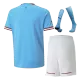 Equipaciones de fútbol para Niño Con Calcetines 2022/23 Manchester City - Local Futbol kit - camisetasfutbol