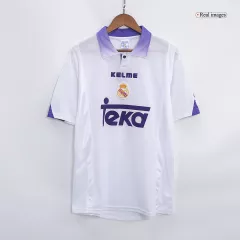 Camiseta Retro 1997/98 Real Madrid Segunda Equipación Visitante Hombre - Versión Replica - camisetasfutbol