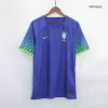 Camiseta de Futbol Visitante Brazil 2022 para Hombre - Versión Jugador Personalizada - camisetasfutbol