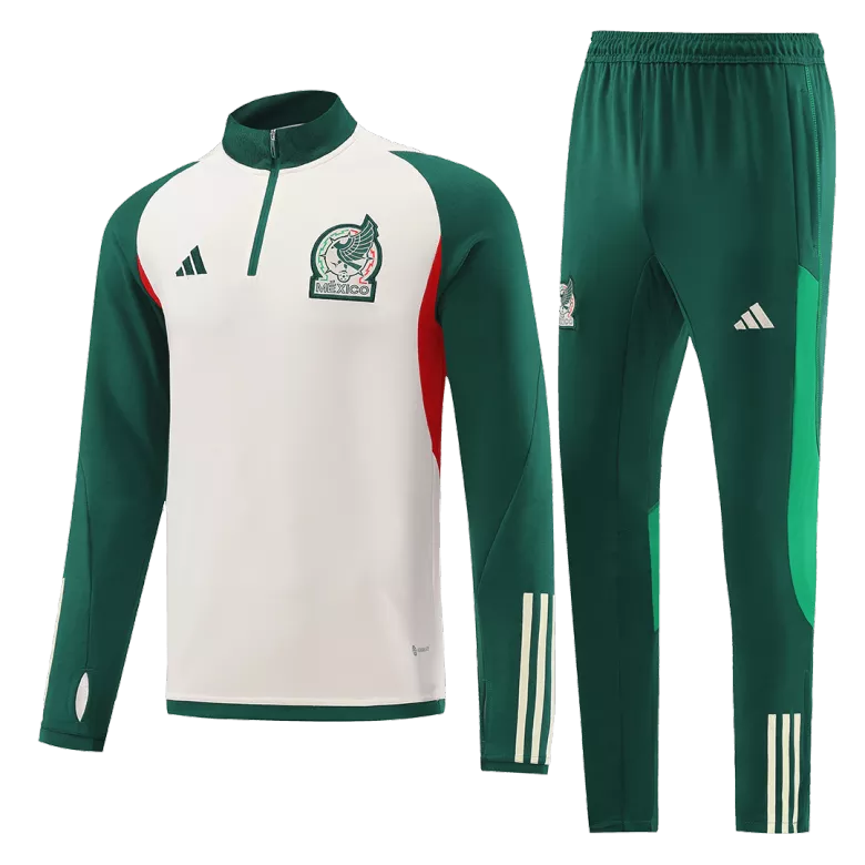 Conjunto Entrenamiento Mexico 2022 Hombre (Chándal de Media Cremallera + Pantalón) - camisetasfutbol