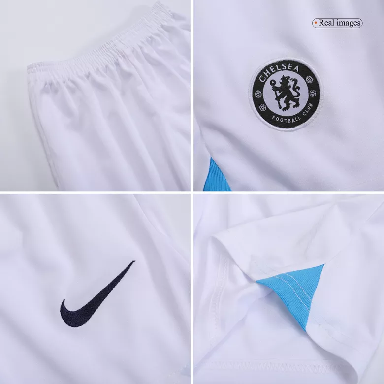 Miniconjunto Chelsea 2022/23 Segunda Equipación Visitante Niño (Camiseta + Pantalón Corto) - camisetasfutbol