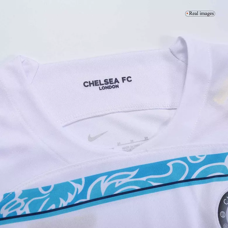 Miniconjunto Chelsea 2022/23 Segunda Equipación Visitante Niño (Camiseta + Pantalón Corto) - camisetasfutbol