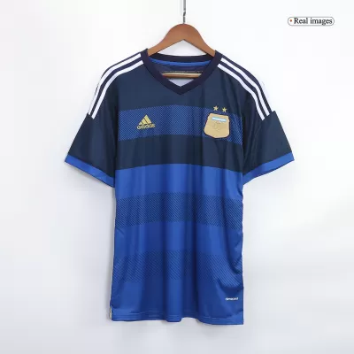 Camiseta Retro 2014 Argentina Segunda Equipación Visitante Hombre - Versión Hincha - camisetasfutbol