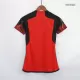 Camiseta DE BRUYNE #7 Bélgica 2022 Primera Equipación Copa del Mundo Local Mujer - Versión Hincha - camisetasfutbol