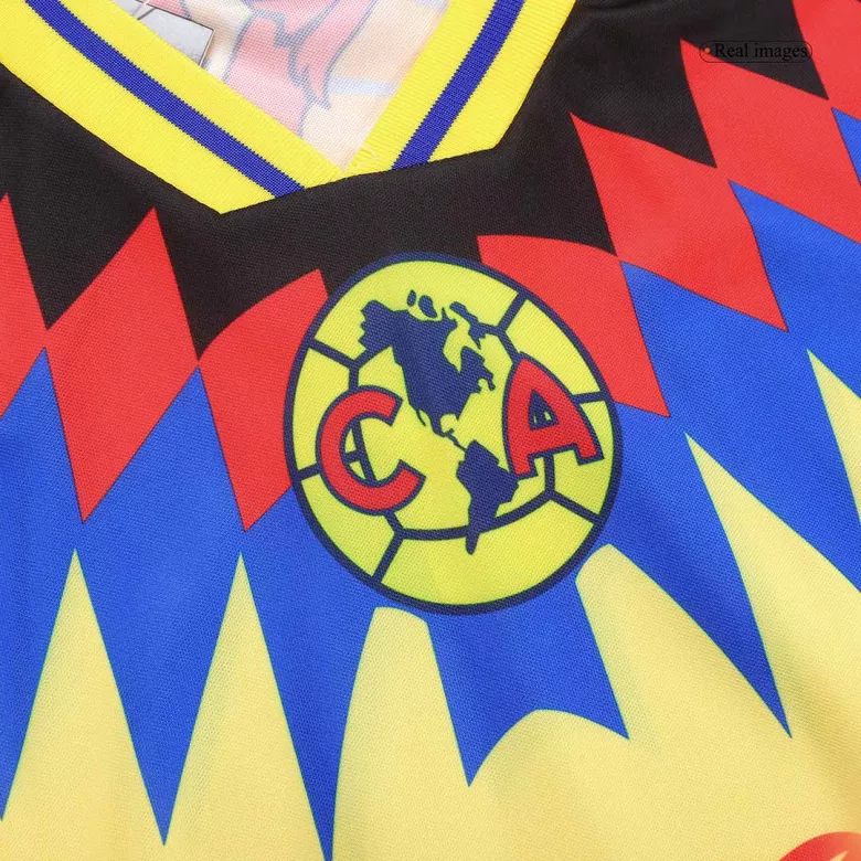 Camiseta Retro 1995 Club America Aguilas Primera Equipación Local Hombre - Versión Hincha - camisetasfutbol