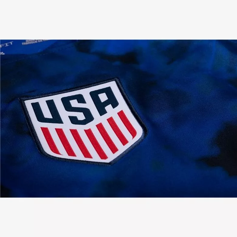 Camiseta Futbol Visitante Copa del Mundo de Hombre USA 2022 con Número de DUNN #19 - camisetasfutbol