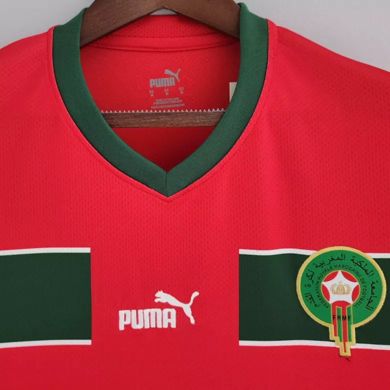 Camiseta Futbol Local Copa del Mundo de Hombre Marruecos 2022 con Número de HAKIMI #2 - camisetasfutbol