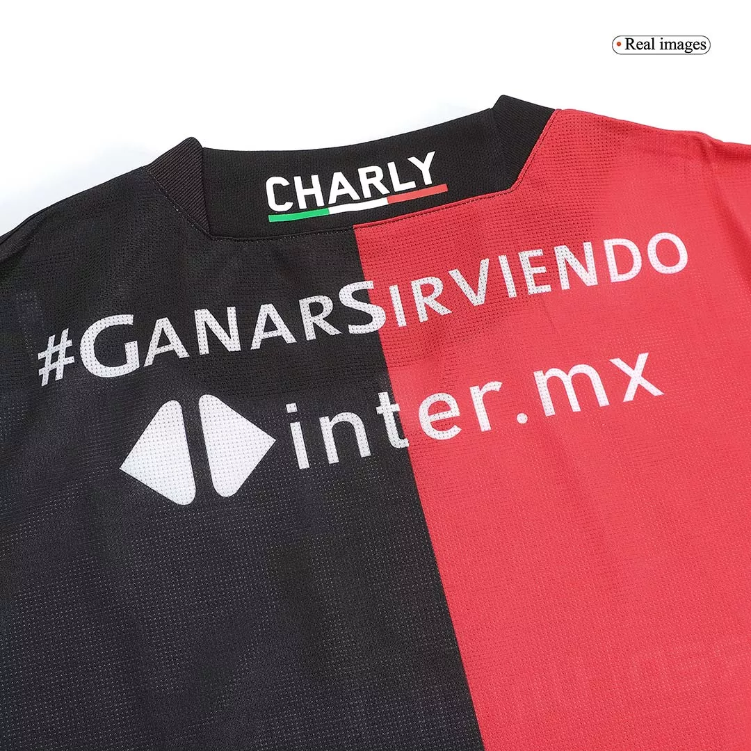Camiseta de Futbol Local Atlas de Guadalajara 2022/23 para Hombre - Version Replica Personalizada - camisetasfutbol