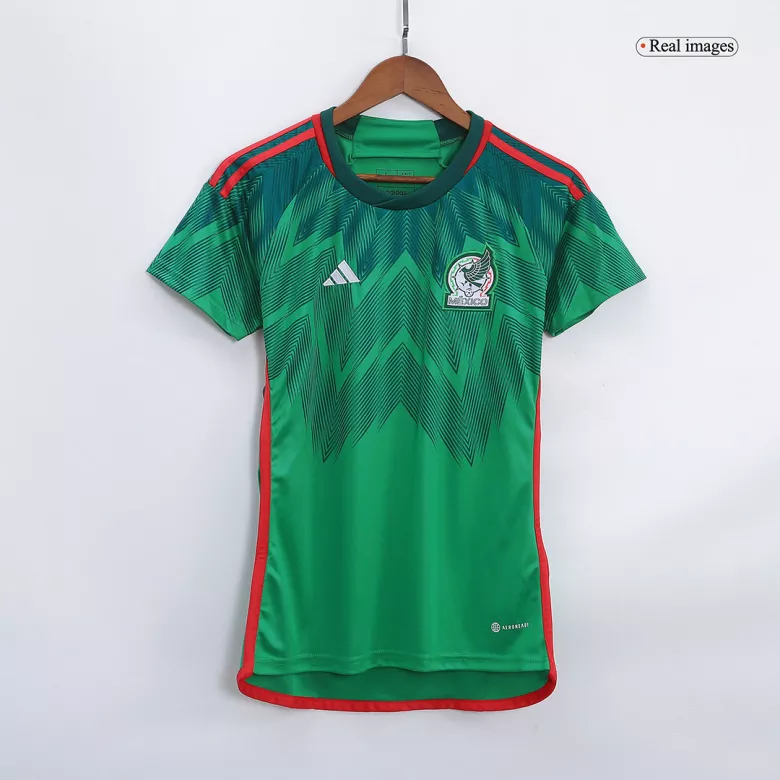 Camiseta H.HERRERA #16 Mexico 2022 Primera Equipación Local Mujer - Versión Hincha - camisetasfutbol