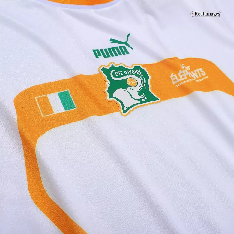Camiseta de Futbol Visitante Côte d'Ivoire 2022 para Hombre - Versión Jugador Personalizada - camisetasfutbol